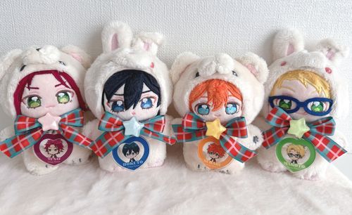 届いたアクリルチャーム♡