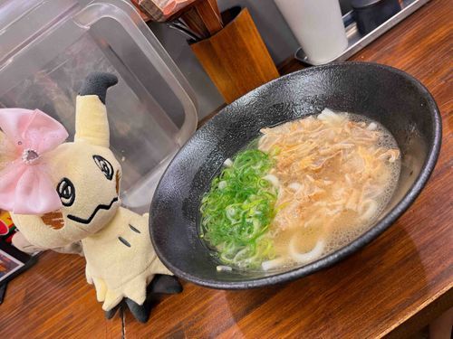 かすうどんだよ、ミッキュさん。