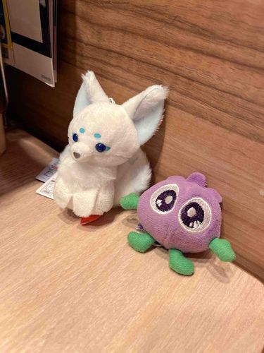 ぬいぐるみごとに垢分けできる機能があるのを今更知ったのでレフちゃん専用垢作りました 探してみてね
これはレフちゃんと果実🫐