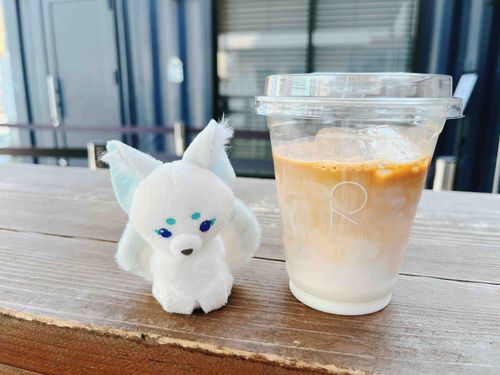 左、カフェラテだよ