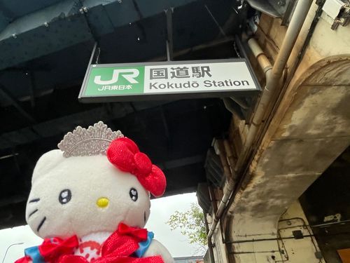 ｷﾃｻﾝ､国道駅だよ