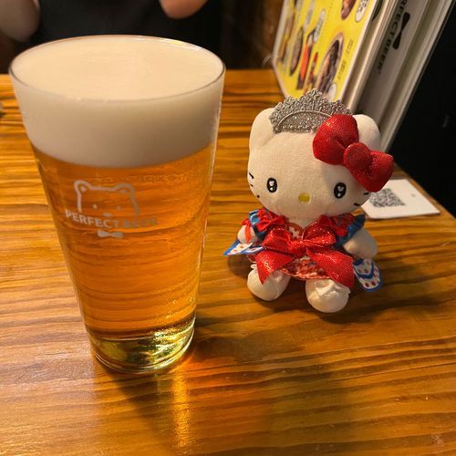 ｷﾃｻﾝ、激ウマﾋﾞｰﾙだよ。
ﾋﾞｰﾙｻﾝ、激カワｷﾃｻﾝだよ。