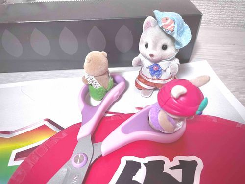 工作をしていたらシルバニアちゃん達がお手伝いに来てくれました❤︎
でも危ないのでお気持ちだけいただきますね(՞.  ̫ .՞)