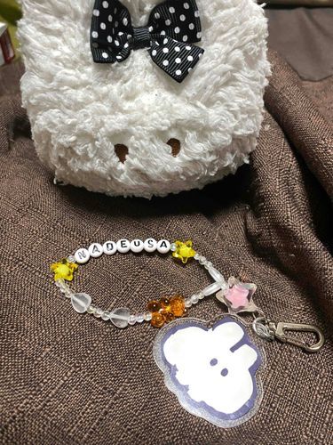 ウサとウサのキーホルダー