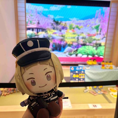 いけぶくろのよろずやに いってきました
こちらはすっかりはるですね