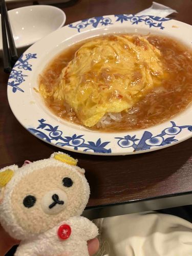 なんかおいしい天津飯をたべてました