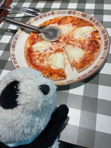 あれ？ピザしか食べてないじゃん…
so good〜