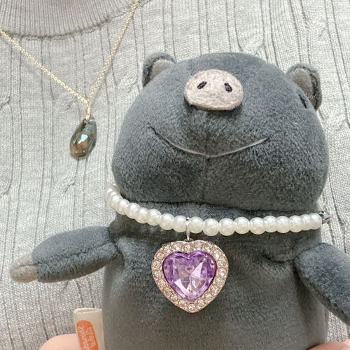 💎うっすらリンクコーデ🩶
飼い主がぶたさんに寄せているのか、ぶたさんが飼い主に寄せているのか