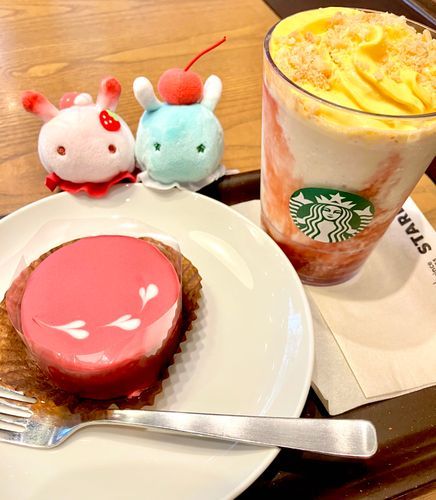 おちゃ してきたよ〜
あまいもの いっぱい