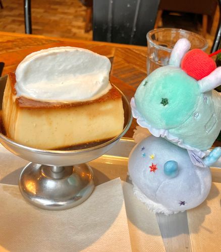 プリンも ある！！
たまご だらけだ〜