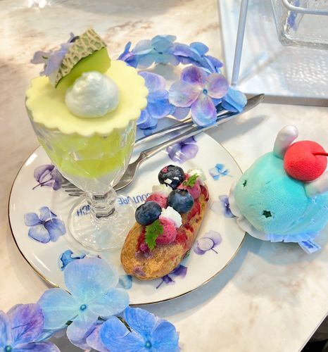 あまいもの まだまだ ある！
かわいくって おいしそ だね〜