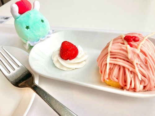 あまいもの たべたひの しゃしん。
みんな あたまに あかいもの のってる。
もしや、なかま…？