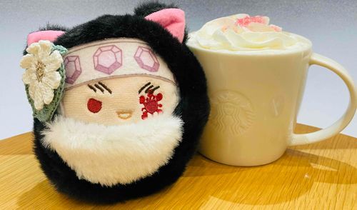 ストロベリーラベンダーティーラテ🪻あまあまで美味しいね！うずまる💎