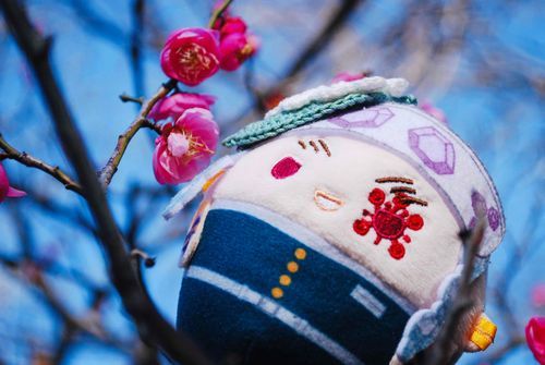 梅が咲き始めたね うずまる💎