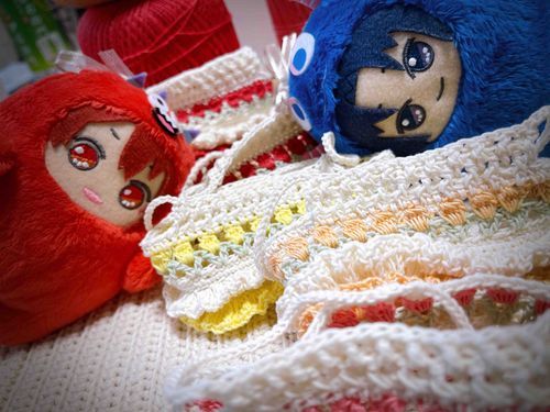 ヌシがあーでもないこーでもないとぶつぶつ言いながらなんか作ってやつ！オレたちの服だよ！

※二次創作品です(ヌシより)