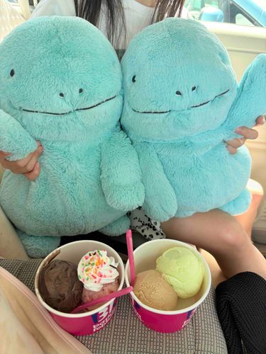 ぬおだぬ！たーたんとおでかけしたときのだぬ！なつはやっぱりサーティーワンだぬ！