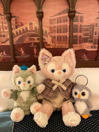 まえディズニーてとこ行ったの。ベルちゃんとジェラがおうちに来るまえいたところなんだって。