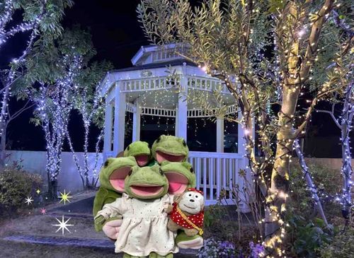 いつもお世話になってます😍
かえるたちのご主人様です😌
・
2025年12月30日
年末の思い出🐸
とある雑貨屋さんのイルミネーション🎄✨
連れて行けなかったので、
合成してみたよ😍笑笑