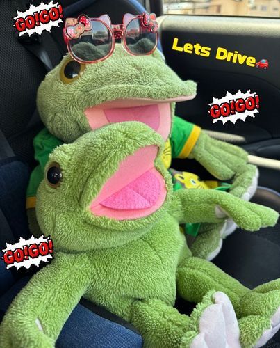 昨日、ご主人様の病院に付き添ったんだ🐸きち🐸ちゃちゃまるの末っ子組さん😎←キチ、サングラスでパリピ🤘😎🌟
娘ちゃんのチャイルドシート借りて座ったんだぞー!2匹でジャストフィット( ¯ᵕ¯ )かわいい~🙌💕ちょっとそこまでのお供だったけど、とても喜んでくれて嬉しかったな🥰病気続きで、どこにも連れて行けなくてごめんね😭
・
・
娘ちゃんはすっかり元気になり、入れ替わりで息子君の発熱4日間🤒同時にご主人様まで発熱して大変な我が家だった💭💭
遂にパパまで咳がうつって、まだ全員回復とはいかず😭
この週末は、あじさいを見に行く予定だったけどキャンセル😔💔かえるたちに、あじさい見せてあげたいなぁ。