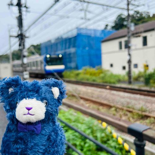 でんしゃに　のって　かえるよ！