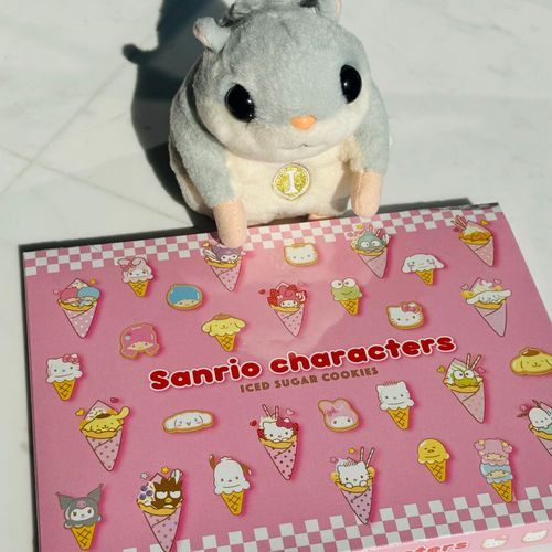 さんりお　くつきー　もらた
とつてもかわい　うれしうれし