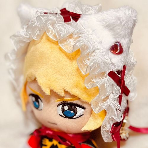 ふりふりを着せられている。ぬいだからさ。