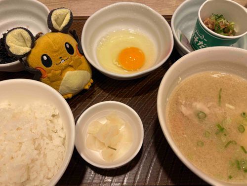 ガストのモーニングンネ！豚汁定食ンネ〜！