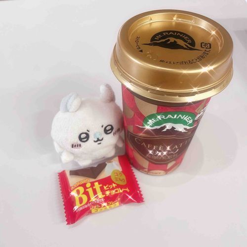 友達がチョコくれた！チョコとチョコ味の飲み物！幸せだね〜
