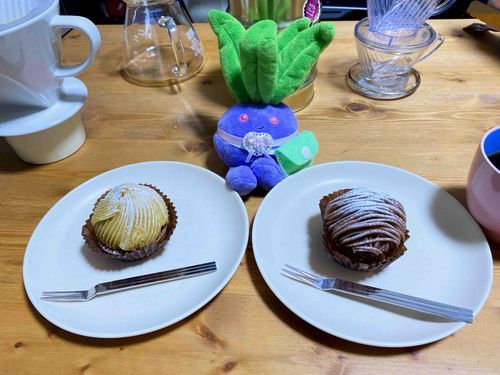 大好きなモンブランを食べ比べ！