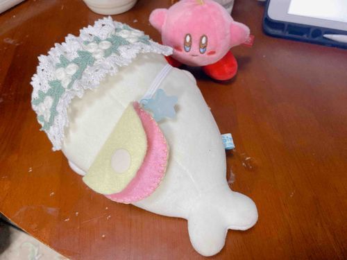 ぬいぐるみ用AirTagポシェットを作ったよ