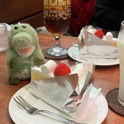 けーきおいしかったねまたこようね