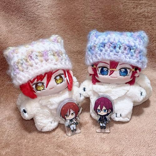 ゆめかわ色の猫耳ニット帽‪‪ 🐾
おそろい増えてきたね♡♡