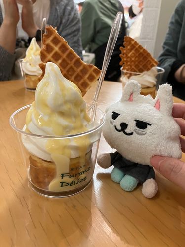 ほっかいど そふとくりむ ！🍦
ごーじゃす おいしかた