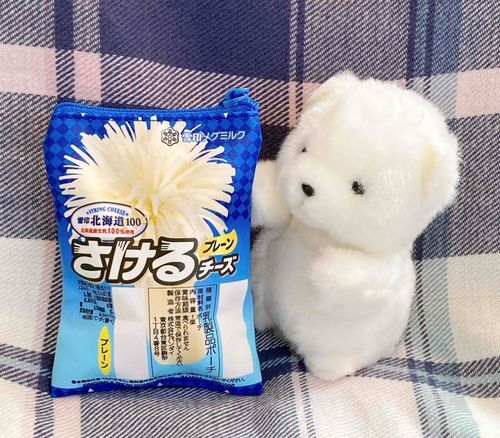 さけすぎな さけるチーズのポーチをゲットしたよ