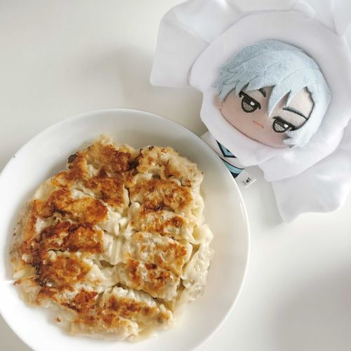 いっしょにつくった餃子