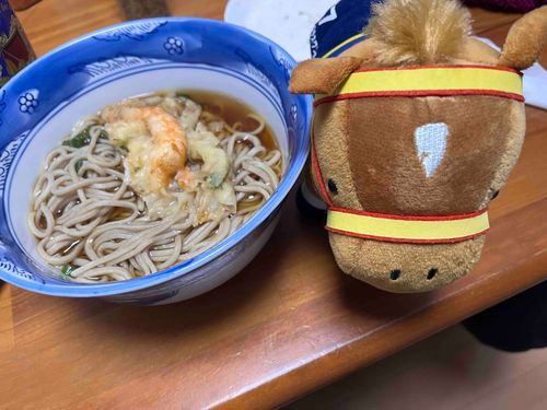 年越しそばだよ〜