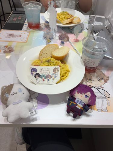 コラボカフェに行った時の！
