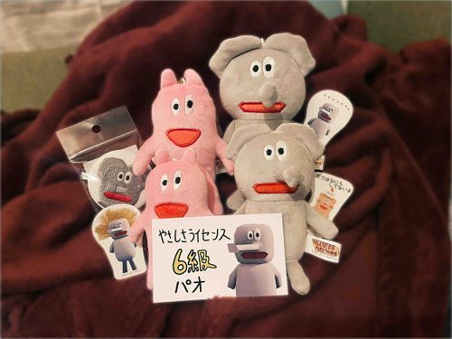 新メンバーが加入しました。
手前のパオくんとリスくんです。後ろのお二人より少し小さめです