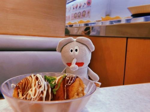 はじめてのたこ焼きです