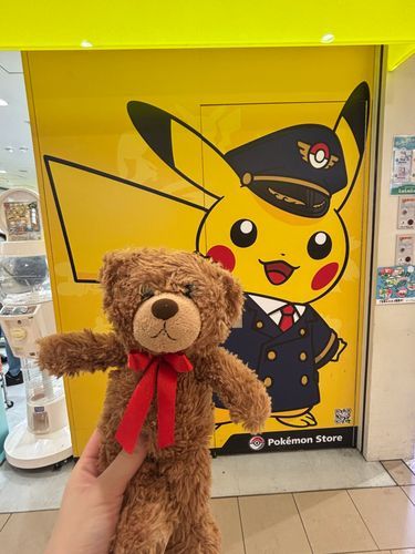 びびちゃんび！
新千歳空港は、ひろーーーくてたっくさんお店があったび！
全部見きれなかったびから、また行きたいび🔥
ニンゲンが好きなポケモンと写真撮ったび！

これにて、札幌旅行のお写真は終わりび！
見てくれてありがとびー！！！！