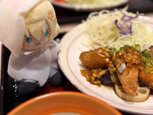 腹ごしらえだ