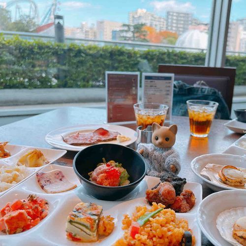 ホテルのビュッフェ🍽…˖⁺
ことしも北海道フェアのタイミングで🐱🍣₊⁺