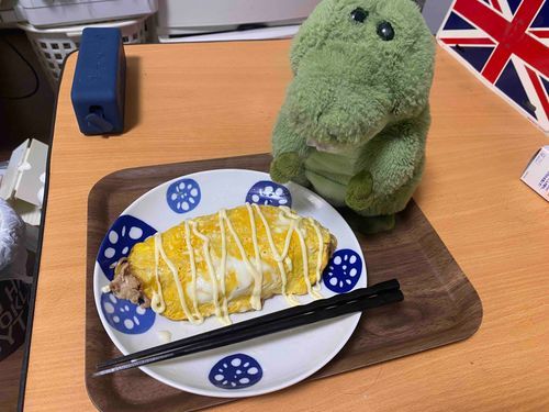 おはようございます🐊🌞
トースト焼こうとしたら残り物消化でオムそばになりましたよぉ〜🐊
たくさん食べて今日も頑張りますよぉ〜🐊✨