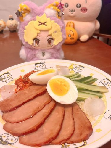 れいめん！お肉マシマシでキンニクつけるんだ💪