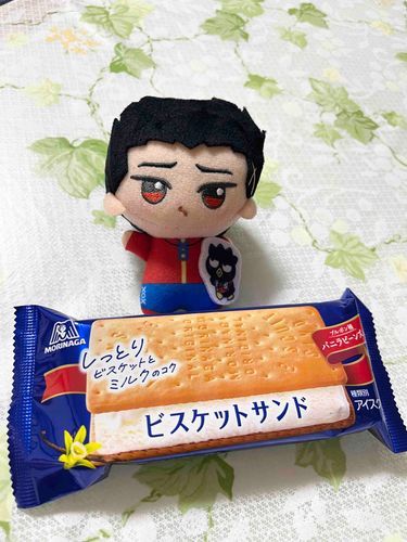 ばろたんもアイス大好き♥️♥️