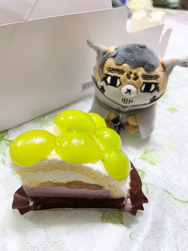 ケーキ美味しい🥰