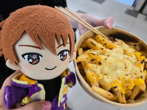 チース掛けのフライドポテト🍟