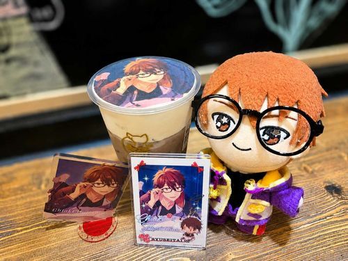 プリントコーヒーです！
大好きな絵柄をプリントしました！