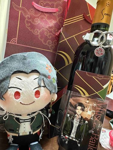 修行に行った豊前が帰ってきた記念にワイン開けました.｡✿
これからもよろしくね(*´꒳`*)
by審神者