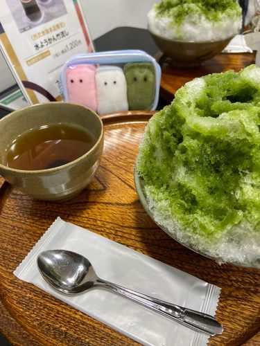 また かきごおりを たべにいきたいです！